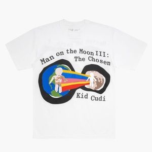 Kid cudi man on the moon x cactus plant flee market (CPFM) white tee
